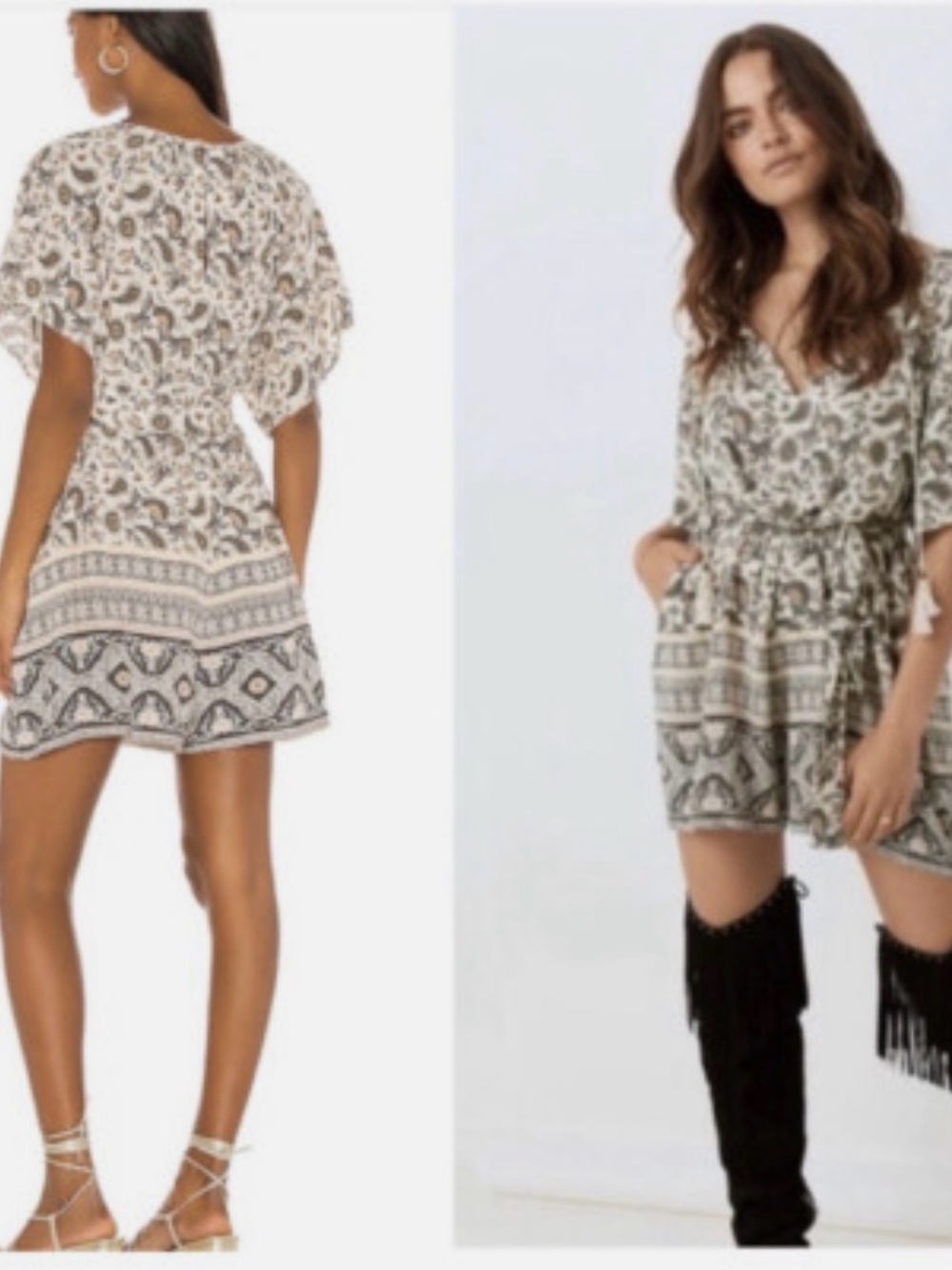 Spell Journey Romper in Ash